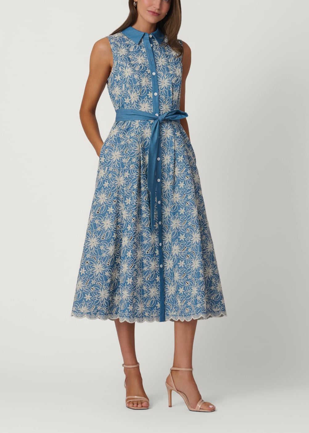 Kendra Dress - 8 / Chambray Kendra Dress - 8 / Chambray