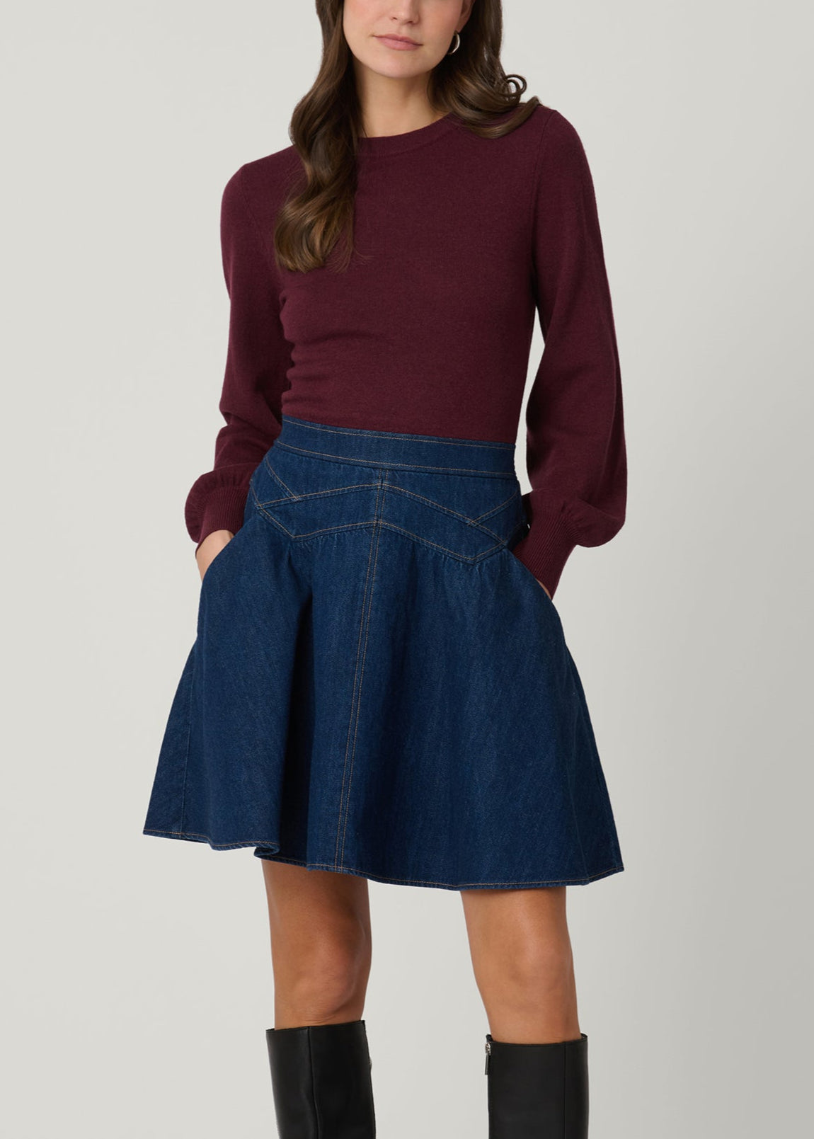 blue dress matilda Blue dress MATILDA – SALOMÉ