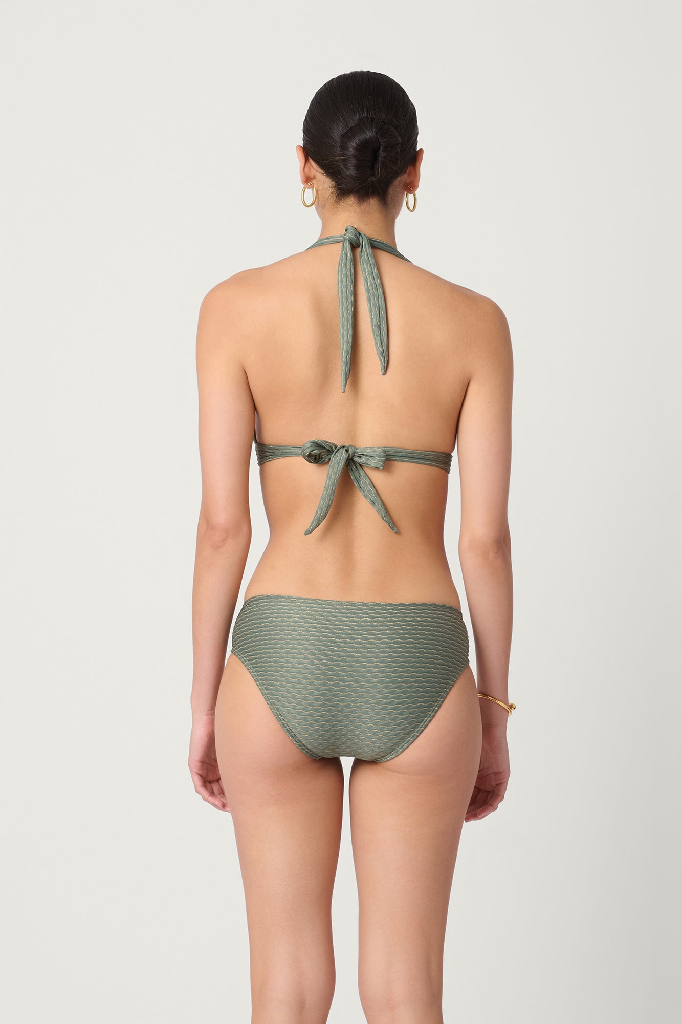 Palm and Gold Ring Classic Bottom