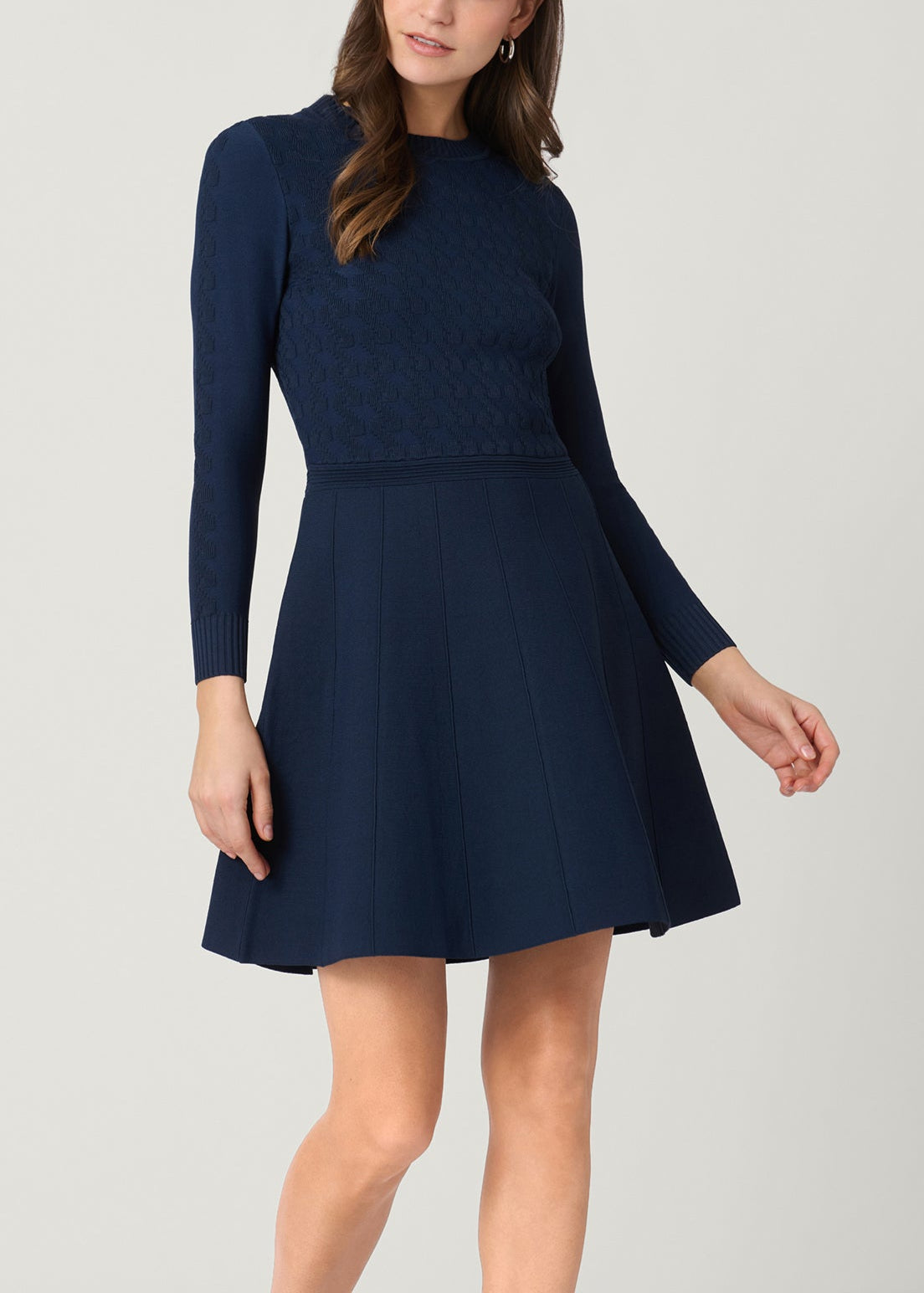 bebe lace bodycon dress Bandage Lace-Up Strapless Dress – bebe main image 1