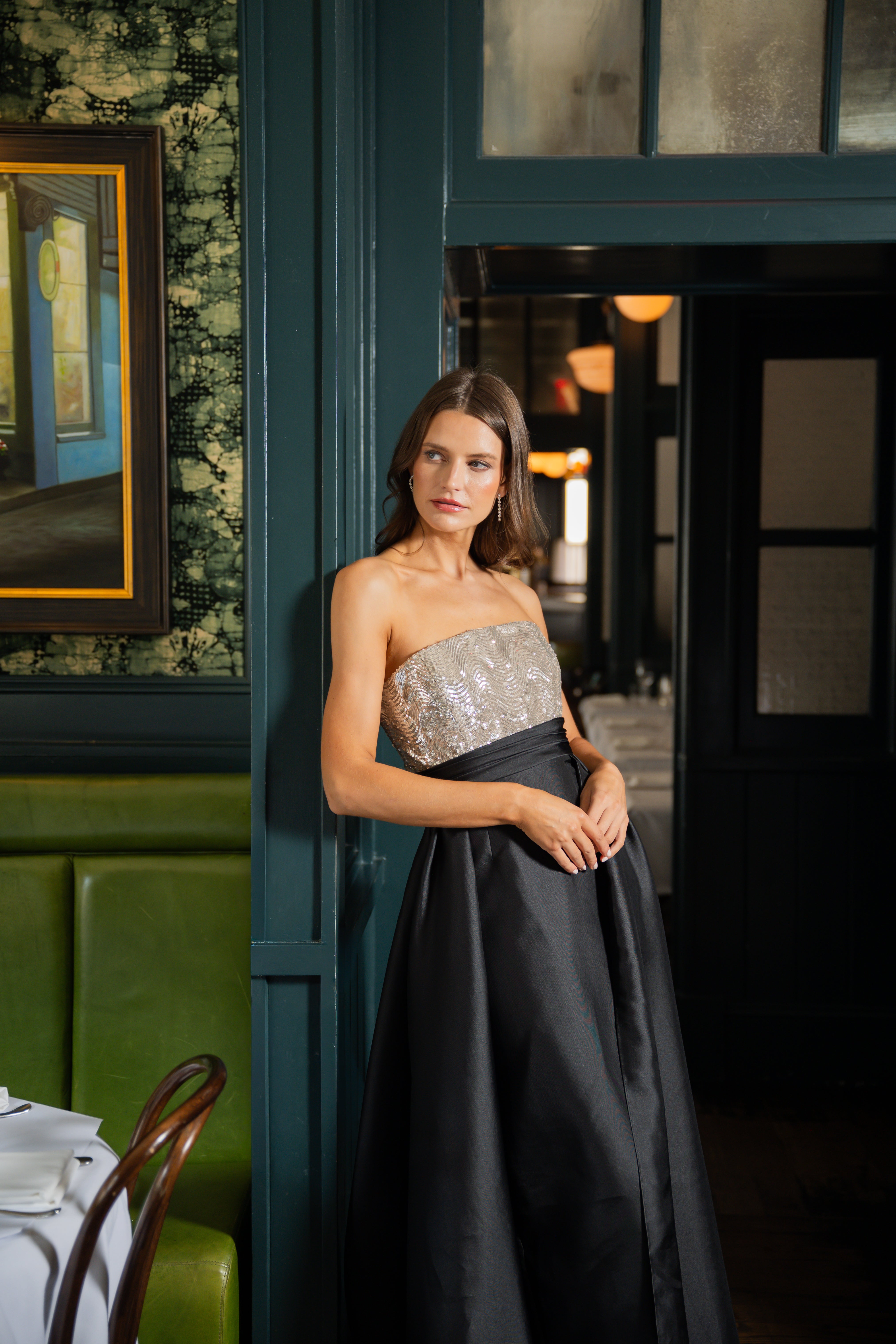 Midnight Tilly Dress