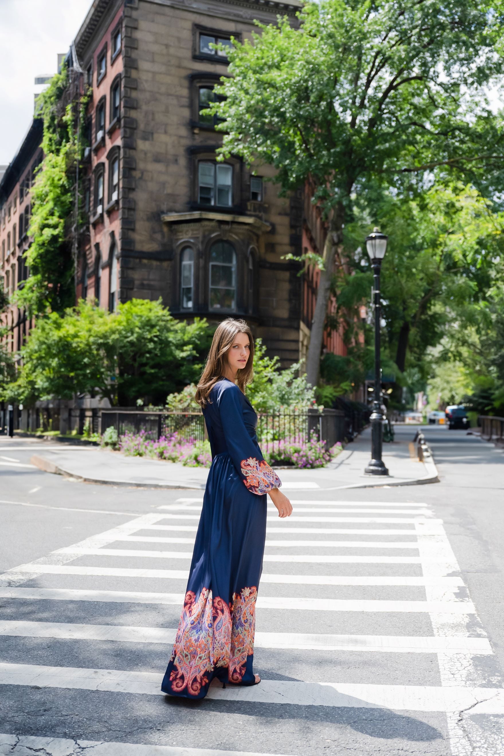 Midnight Calla Dress