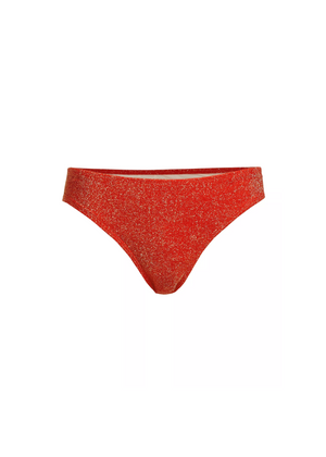 Hot Coral Cinched Bandeau