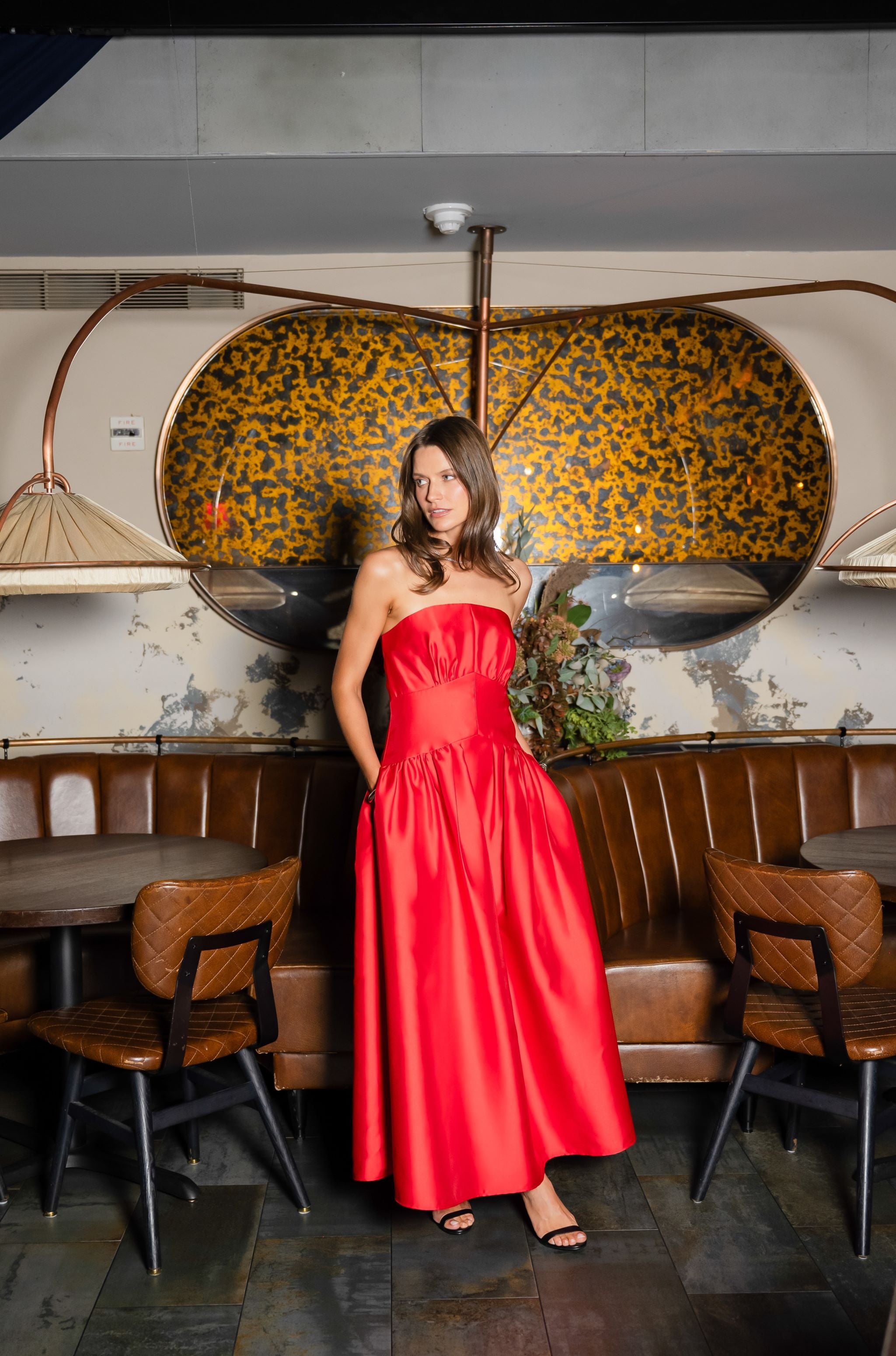 Midnight Posy Dress