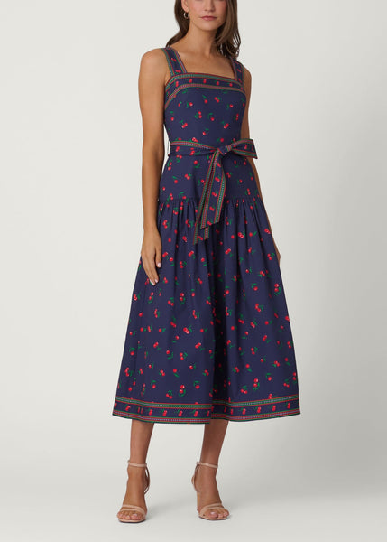 lorenza midi dress The Lorenza Dress in Orchid Haze Windsor