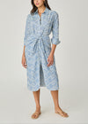 Chambray Tie Shirtdress