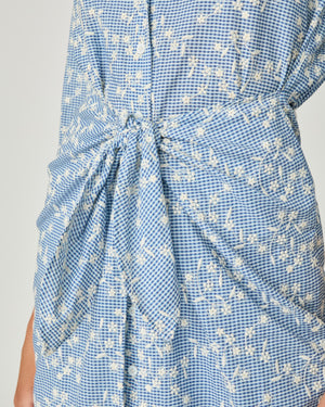 Chambray Tie Shirtdress