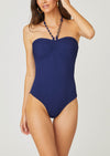 Navy Cinched One Piece