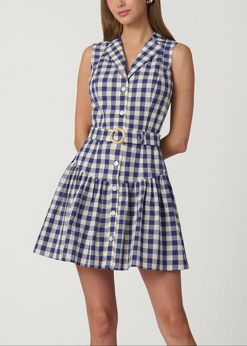 gingham dress womens Brass & Roe Charity Spring the Womens Pia Dress is designed for beautiful moments Brass & Roe Charity Spring
