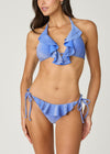 Blueberry Ruffle String Bottom