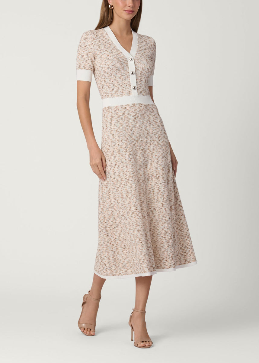 alison knit t-shirt dress Alison Rib T-Shirt Dress, WKDR0011 / Mountain Ridge / S