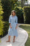 Chambray Tie Shirtdress